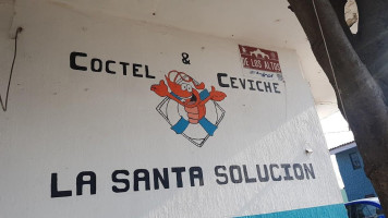 La Santa Solución menu