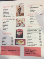 Maagonts menu