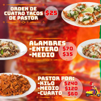 Tacos De Pastor Chilapa menu