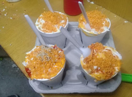 Elotes El Tesoro food