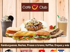 Cafe Club 20 Noviembre menu