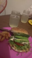 Azafran Burguer food