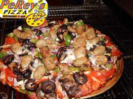 Perey’s Pizza food