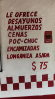 La Autentica Toa De Kaua menu