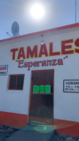 Tamales Esperanza outside