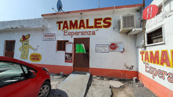 Tamales Esperanza outside