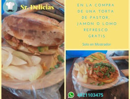 Sr. Delicias menu