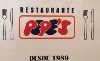 Pepe's menu