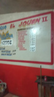 Taquería El Joven 2 menu