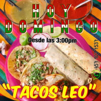 Tacos Leo menu