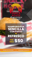 Snack House Poncitlán menu