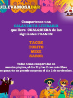 Tacos El Torito Mixe Carte