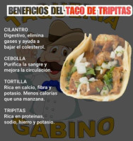 Taqueria Gabino menu