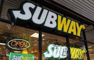 Subway outside