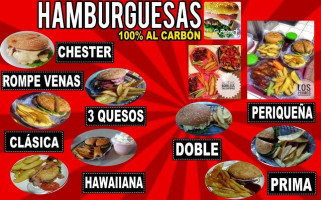 Los Primos menu