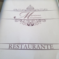 Mariscos Miramar menu