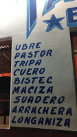 Comida menu