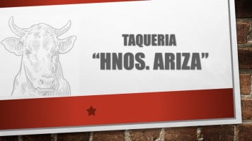 Taqueria Hnos. Ariza menu