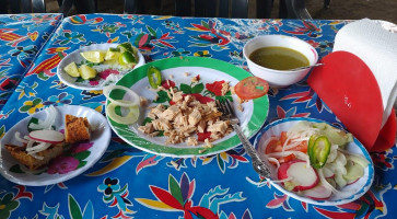 Las Carnita Saltillito food