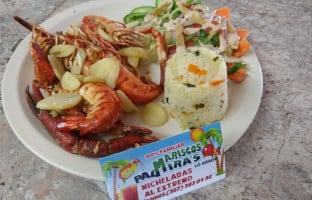 Mariscos Palmira's food