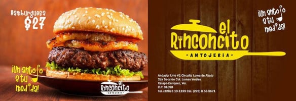 El Rinconcito menu