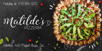 Matilde´s Pizzeria menu