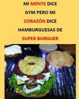 Super Burguer menu