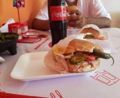 Super Lonches Rojero food