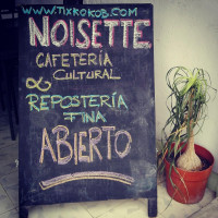 Noisette. menu