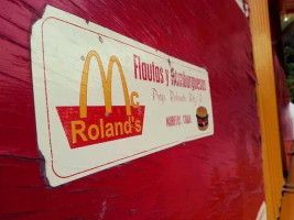 Mc Roland's menu