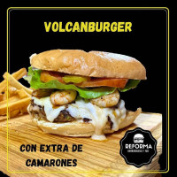 Reforma Hamburguesas Más menu