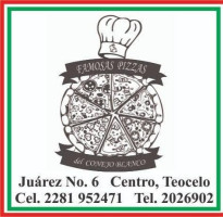 Pizzería Del Conejo Blanco menu