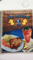 Los Patitos menu