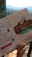 Empa-papa El Mirador menu