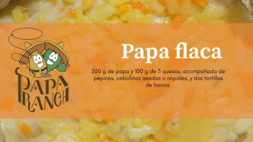 Papa Ranch Nopala menu