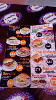 Super Cemitas Rossy menu