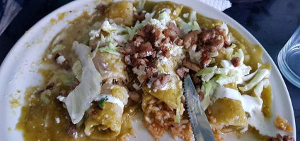 La Casa De Las Enchiladas food