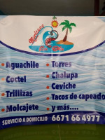 Mariscos La Ola menu