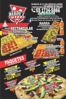 Herdez Pizza menu