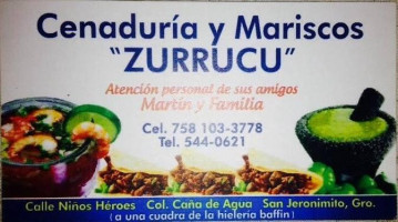 Cenaduria Y Mariscos menu