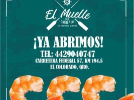 El Muelle Del Colorado. menu