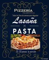 Pizzeria Tradicional Italiana Carta