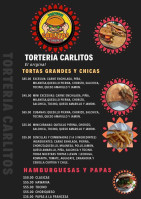 Torteria Carlitos menu