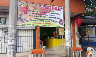 Taquería Gohan outside