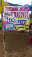 El Crucero Quesasillas Y Tlacoyos menu