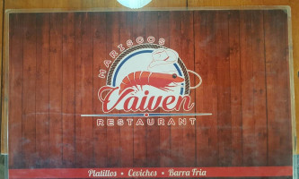 Mariscos Vaiven menu