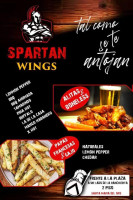 Spartan Wings menu