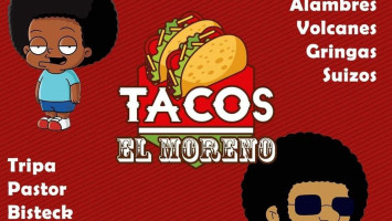 Tacos El Moreno menu