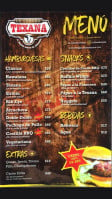 La CabaÑa Texana menu