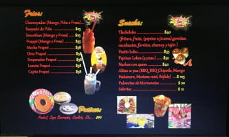 Tlakolokos menu